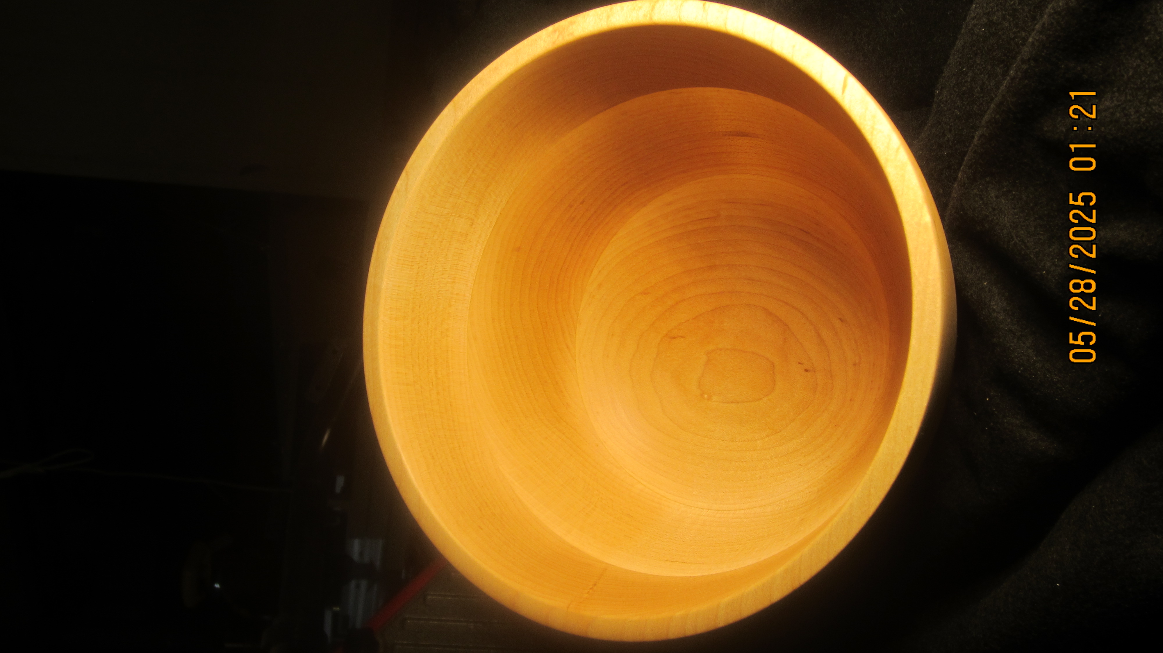Hand-carved wooden bowl 3